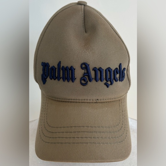 Palm Angels x Moncler Logo Cap Green Adjustable - Picture 1 of 11